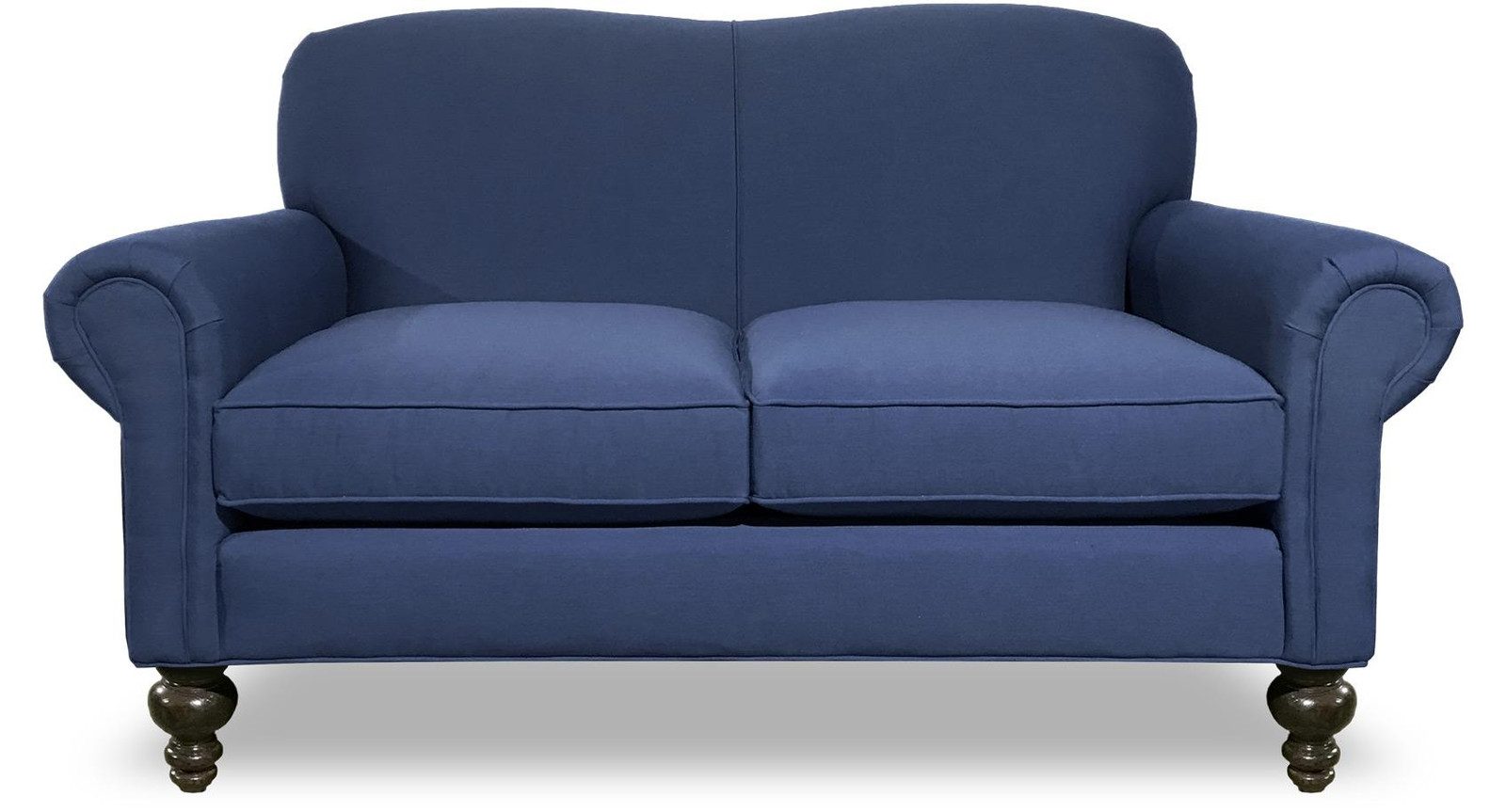 Luxus Chesterfield 2-zits bank met stoffen bekleding