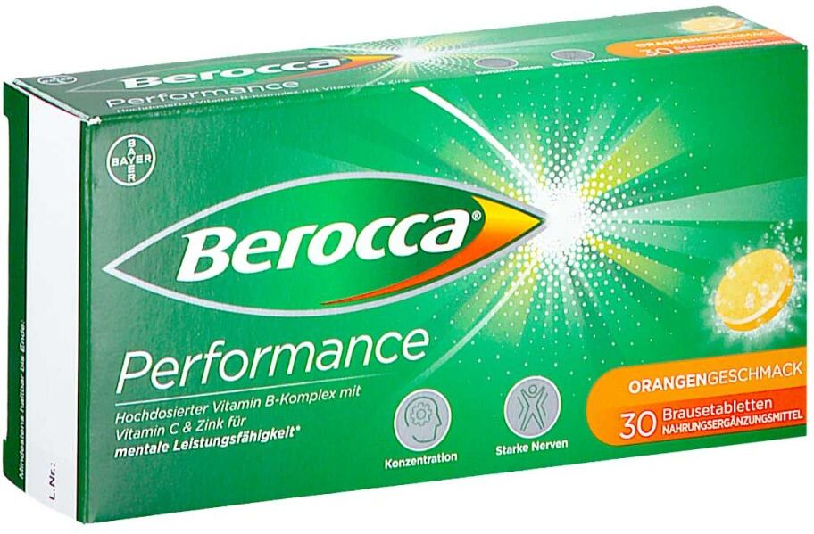 BEROCCA Performance Brausetabletten 30stk