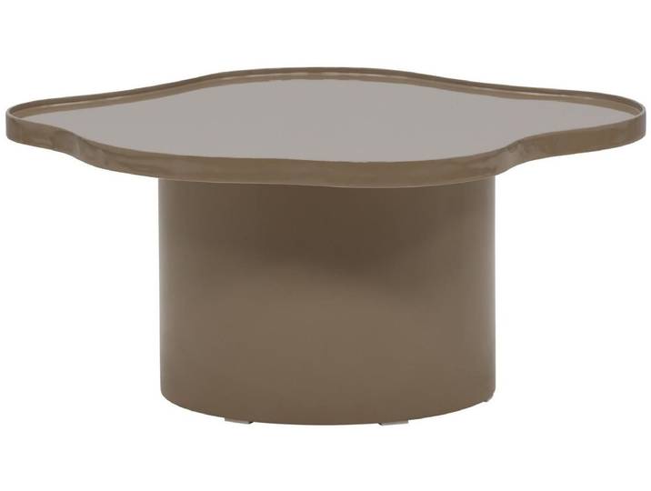 Ilse salontafel Ø90cm bruin.
