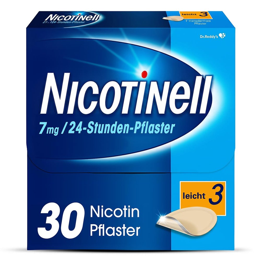 Cooper Consumer Health Deutschland GmbH Nicotinell 7mg/24-Stunden-Nikotinpflaster, Leicht (3) 20277809