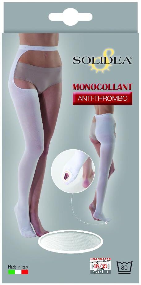 SOLIDEA BY CALZIFICIO PINELLI SOLIDEA ANTITHROMBO  Calza Bianca XL