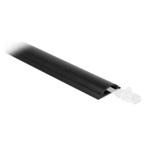 Delock Kabelkanal Flexibel selbstklebend schraubbar 34 x 35 (Kabelkanal, 50 cm) (22076)