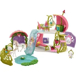Schleich Glitzerndes Blütenhaus mit Einhörnern