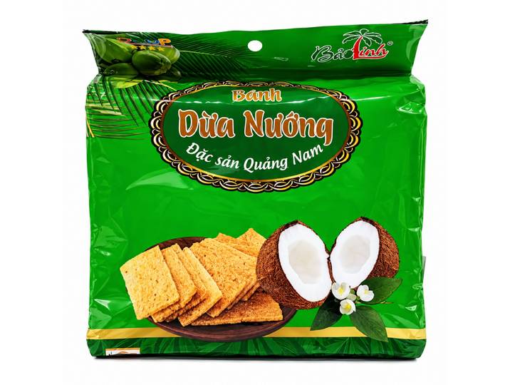 Bao Linh Crackers à la noix de coco 150 g (Bánh dừa giòn Quảng nam)