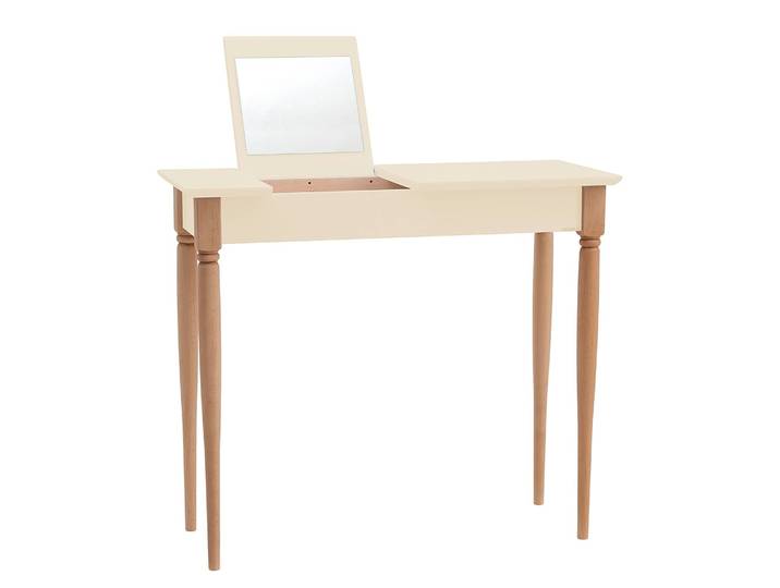Coiffeuse 85cm Blanc/Crème