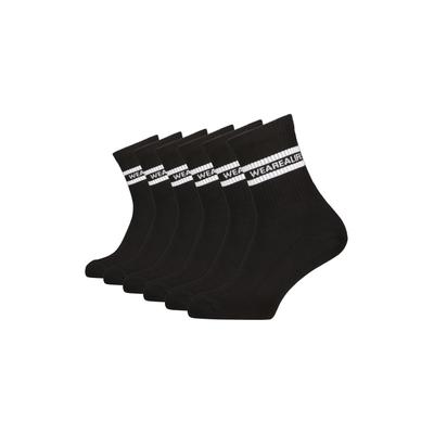 Tennissocken ALIFE & KICKIN, Damen, Gr. 39-42, Normalgrößen, schwarz, 75% Baumwolle, 20% Polyester, 3% Polyamid, 2% Elasthan, Socken Tennissocken, sportliche Tennissocken mit Streifen, aus Baumwolle mit weichem Bund