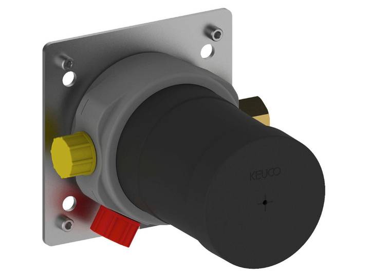 KEUCO IXMO corps de base pour robinetterie thermostatique encastrée\, avec unité de rinçage\, 59553000070