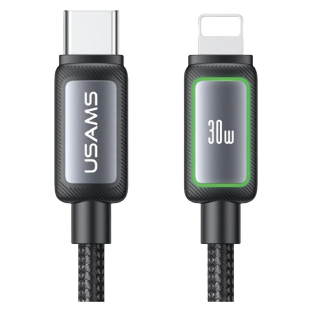 Usams Kabel przedłużający do słuchawek1m czarny/black EYCX101 (US-SJ055) (1.20 m, AUX Kabel) (55110200)
