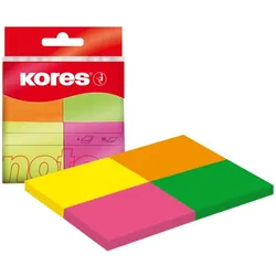 Kores Haftnotizen 'Multicolour', 40 x 50 mm, Neonfarben