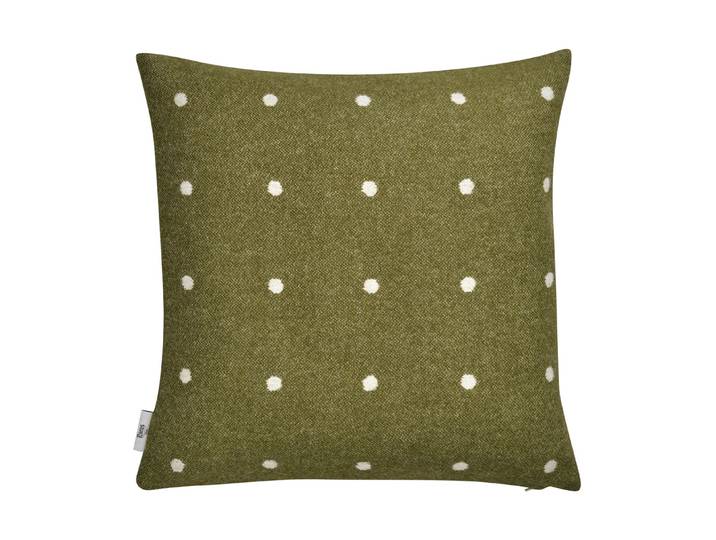 Røros Tweed Coussin Pastille 50x50 cm Green moss