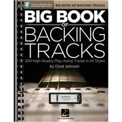 Big Book Of Backing Tracks - 200 High-Quality Play-Along Tracks In All Styles (Book/USB), Ratgeber von Chad Johnson