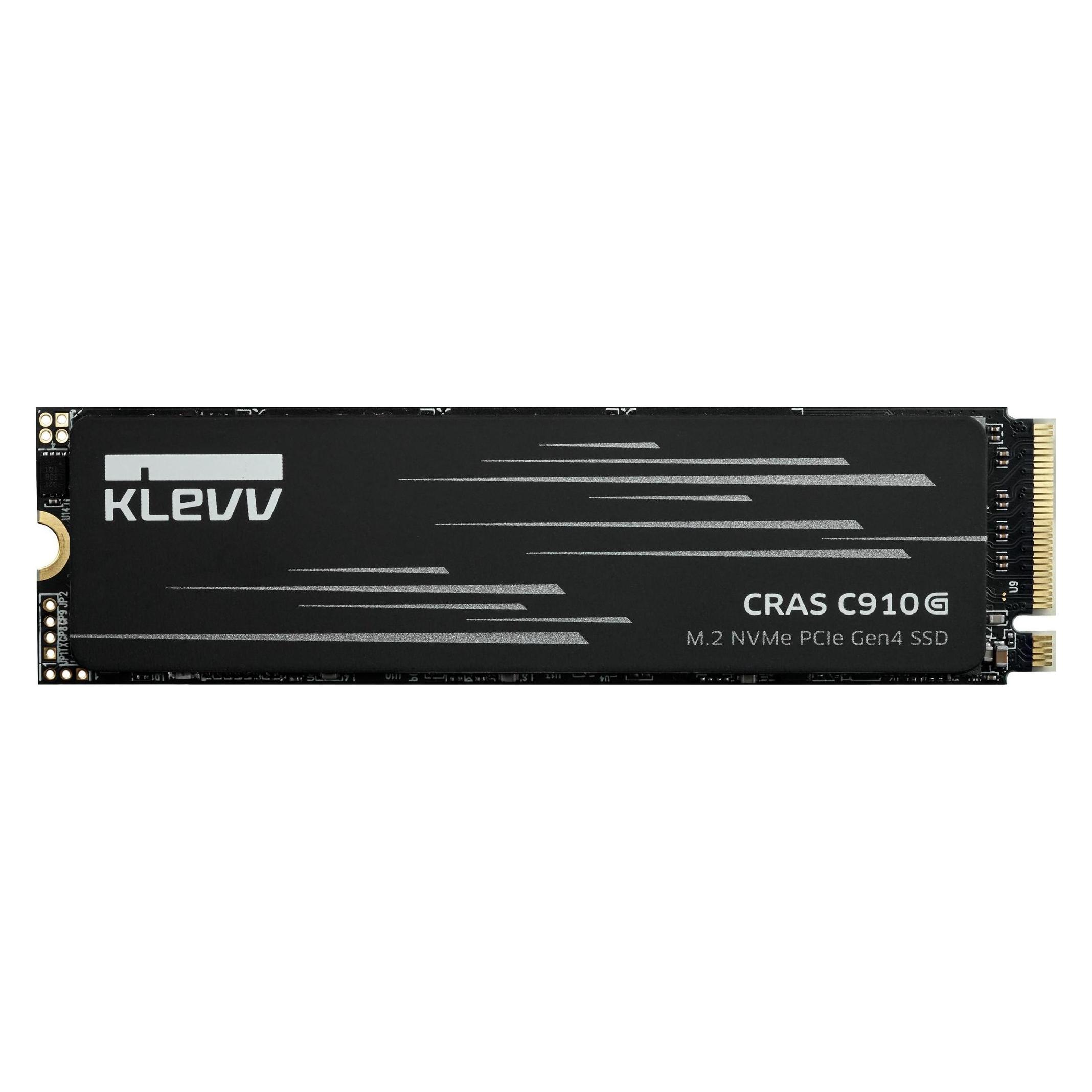 Klevv 2TB CRAS 910G M.2-2280 PCIe Gen4 x4 NVMe SSD (2000 GB, M.2 2280) (K02TBM2SP0-10G)