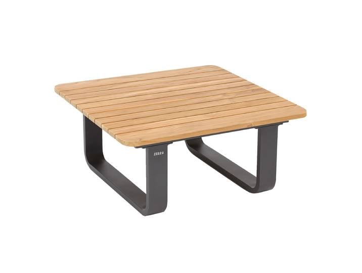 Zebra Park Lounge Kaffeetisch Gestell Aluminium graphite
