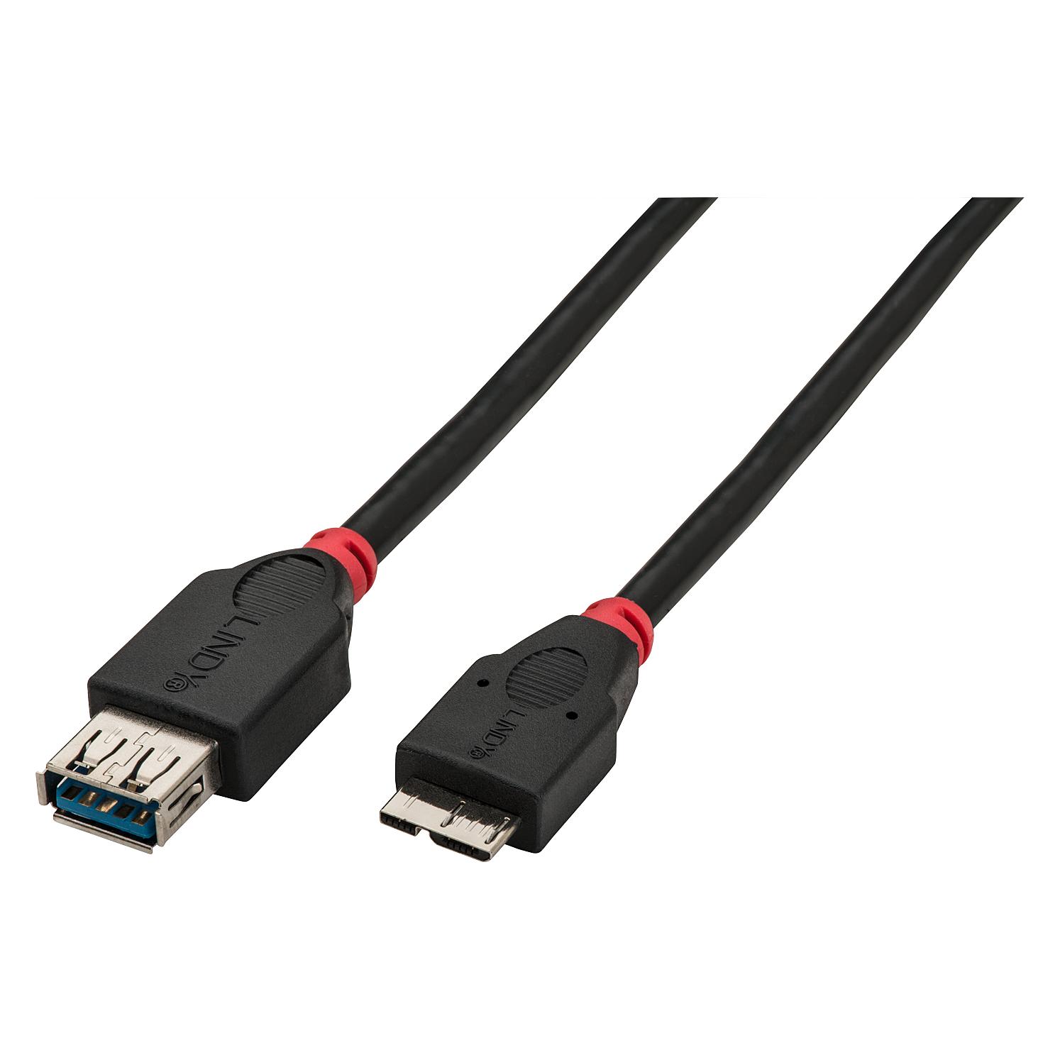 Lindy Basic (0.50 m, USB 3.2 Gen 1) (31613)