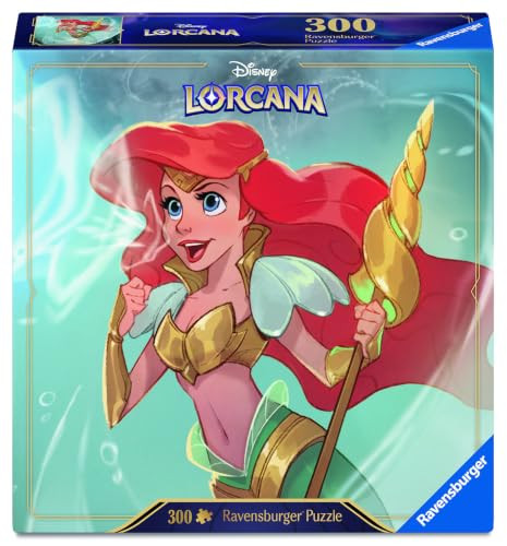 Ravensburger Disney Lorcana Ariel Sonic Warrior Puzzel - 300 stukjes