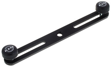 K&M 23550 Microphone Stereo Bar Schwarz