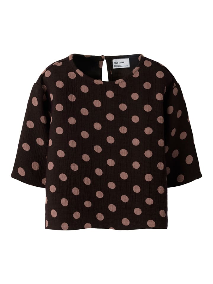 name it Bluse "Nina" in Braun - 116