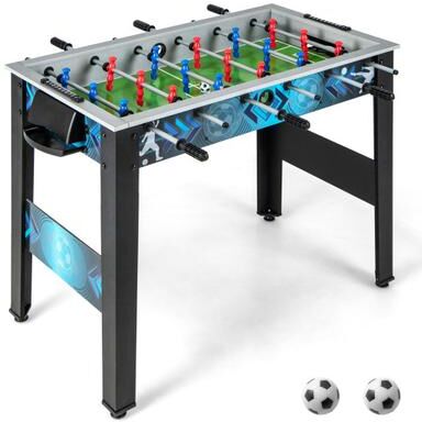 Costway Stable Soccer Table Game with 2 Footballs for All Ages