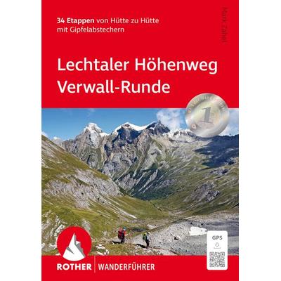 ROTHER Wanderführer Lechtaler Höhenweg - Verwall-Runde, Taschenbuch von Mark Zahel, Rother Bergverlag, 978-3-7633-1416-4