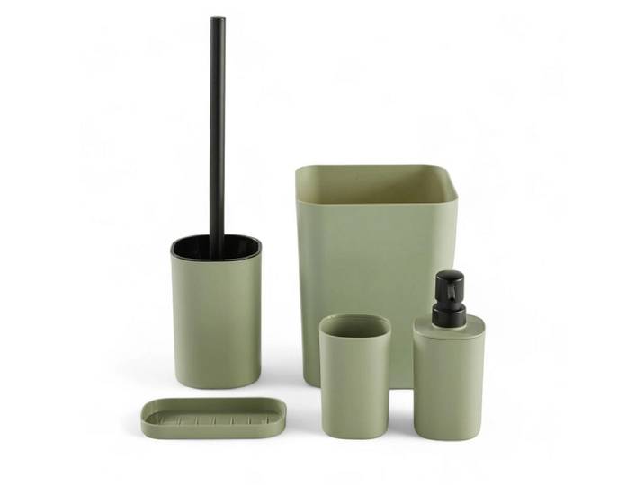 UTILITY Badezimmer-Set SANITARY grün