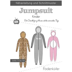 Fadenkäfer Schnitt "Jumpsuit" für Kinder