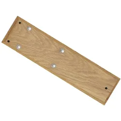 BOJ Eichenholzhalter für Wandkorkenzieher, Flaschenöffner, Beige