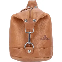 The Skandinavian Brand Mini Leder Rucksack - Cognac