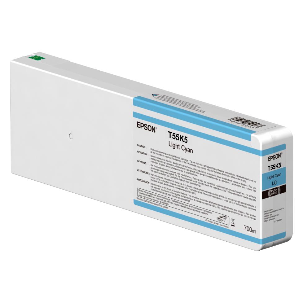 Epson T56P5 Light Cyan Ink Cartridge 700 SC-P7300/9300 (LC) (C13T56P500)