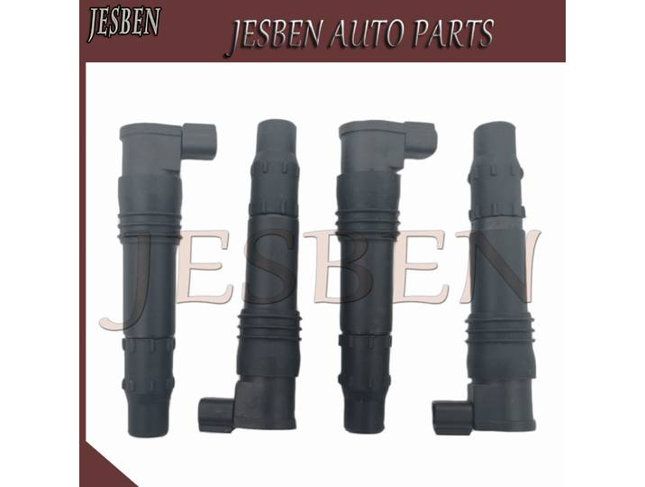 4PCS 129700-3990 T1290037 Bobine de ville pour Triumph Daytona 600 650 Speed Four 2002-2005 Thunderbird 1600 1700 2009-2020 TT600 2000-2003