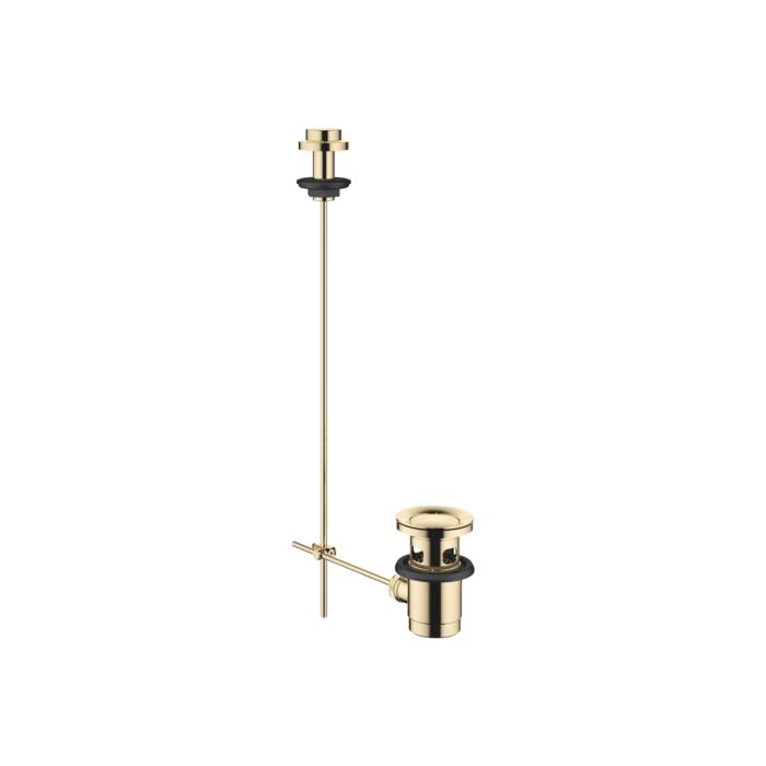 Dornbracht Ablaufgarnitur 10200970-09 1 1/4", Zugknopf für Standmontage, messing