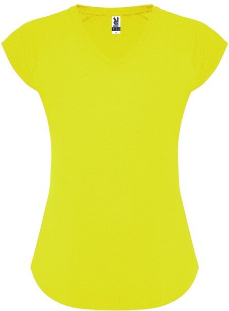 T-shirt technique publicitaire élastique et respirant Avus L LIME CITRON