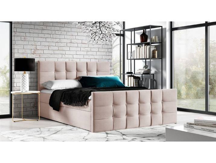 DB-Möbel Boxspringbett Schlafzimmerbett VIDILUX von DB-Möbel