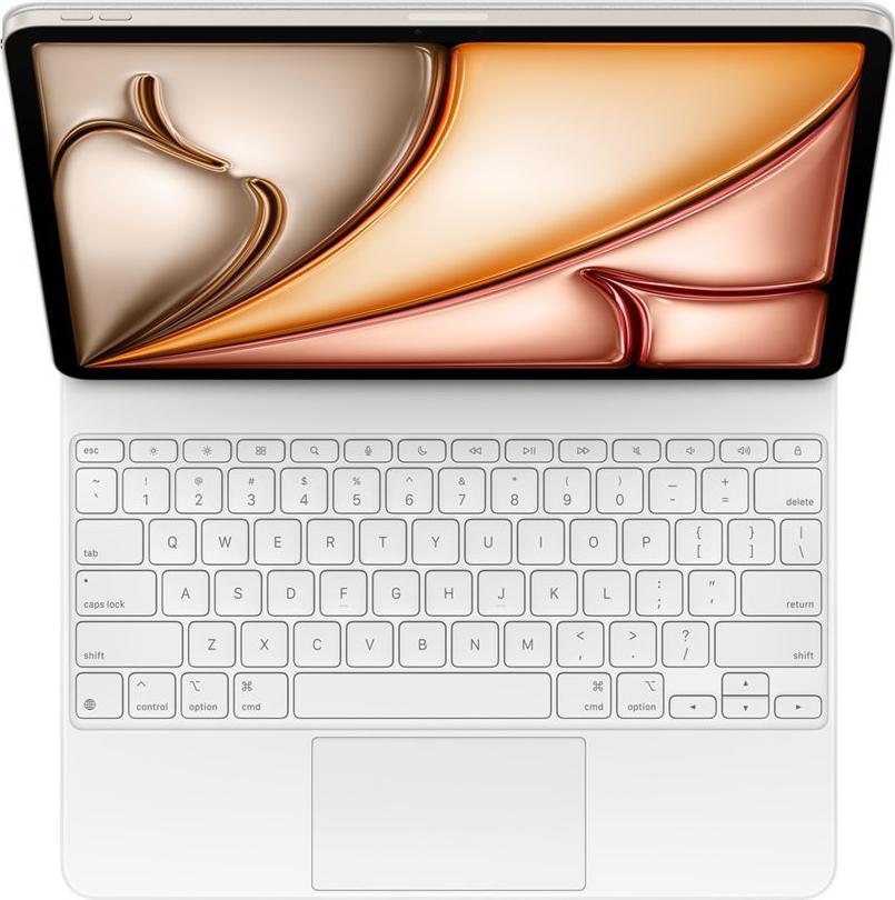 Apple Magic Keyboard, QWERTY, US Englisch, Trackpad, Scherenschalter, Apple, iPad Air 13 (M3) iPad Air 13 (M2)