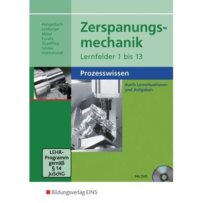 Zerspanungsmechanik Lernfelder 1-13, Taschenbuch von Klaus Hengesbach,Juergen Lehberger,Detlef Müser,Georg Pyzalla,Walter Quadflieg, Westermann