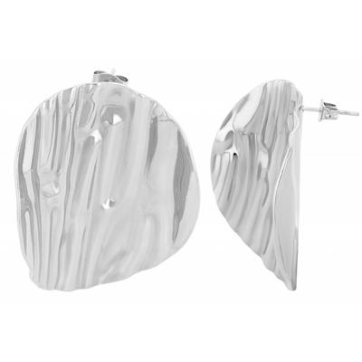Paar Ohrstecker ADELIA´S "Damen Ohrstecker aus Edelstahl", silber, Ohrringe, Damen, Damen, Edelstahl