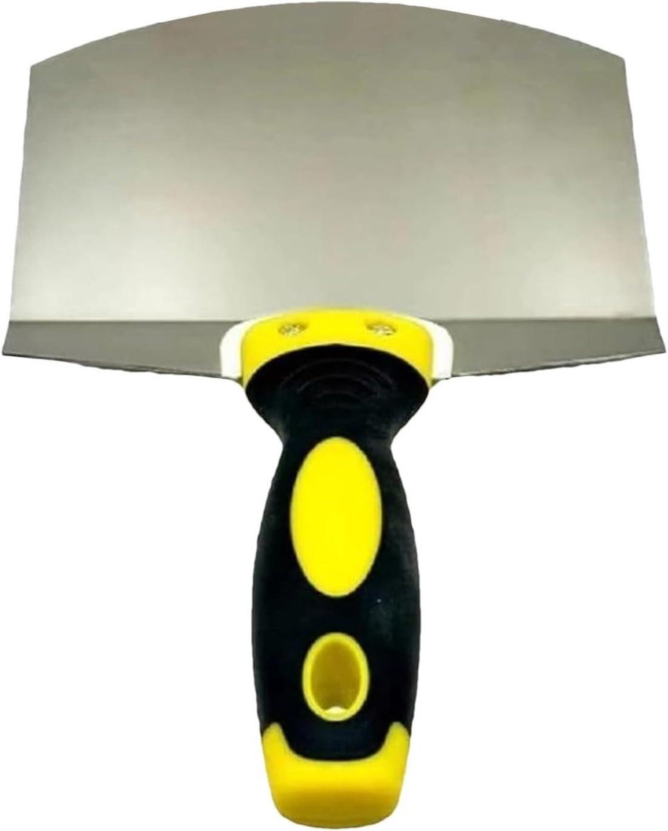 Tuinschep van metaal met ergonomische handgreep voor planten en wieden, 26 cm