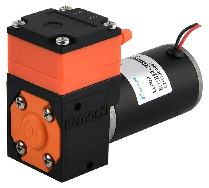 Dripio ELP02 Micro-membraanpomp, 12V DC, 600 ml/min, 8W