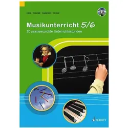 Musikunterricht 5/6, Schulbücher von Julian Oswald, Sonja Schmitt, Andreas Wickel, Lotta Sukiennik