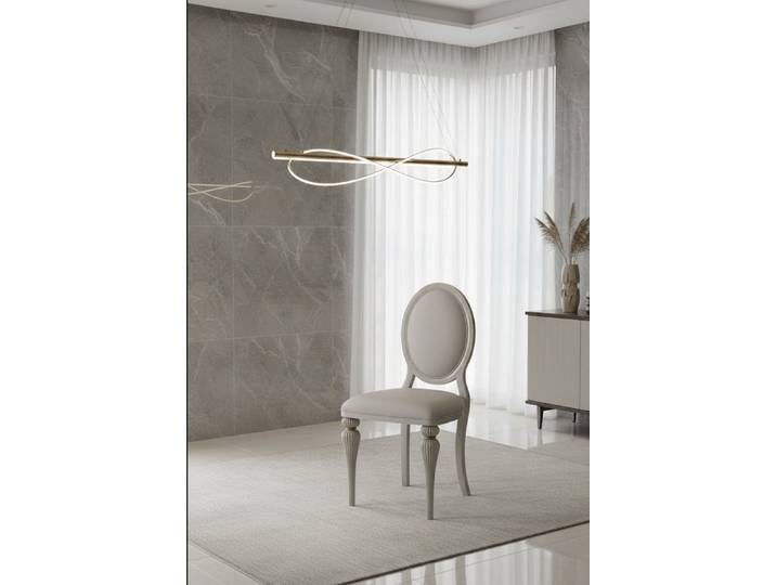 JVmoebel Esszimmerstuhl Moderner Stuhle mit elegantem Design und goldenen Verzierungen