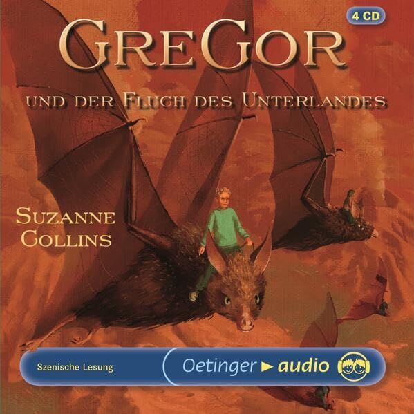 Suzanne Collins - Gregor 4. Gregor und der Fluch des Unterlandes: Szenische Lesung (Gregor im Unterland) - Preis vom 09.10.2026 07:28:09 h