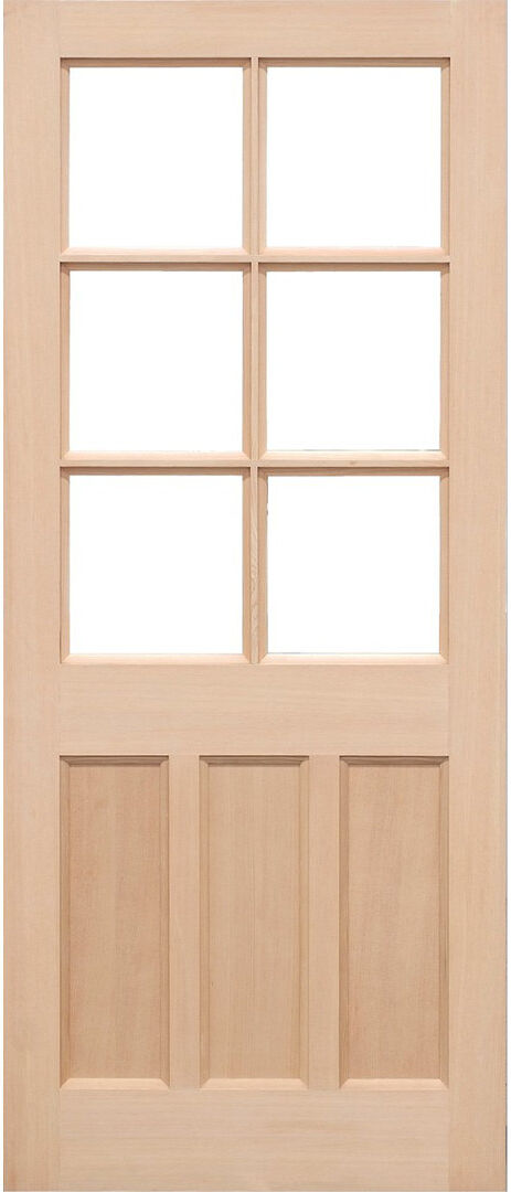 LPD Doors KXT Unfinished Hemlock External Door Unfinished 1981mm H x 762mm W x 44mm D
