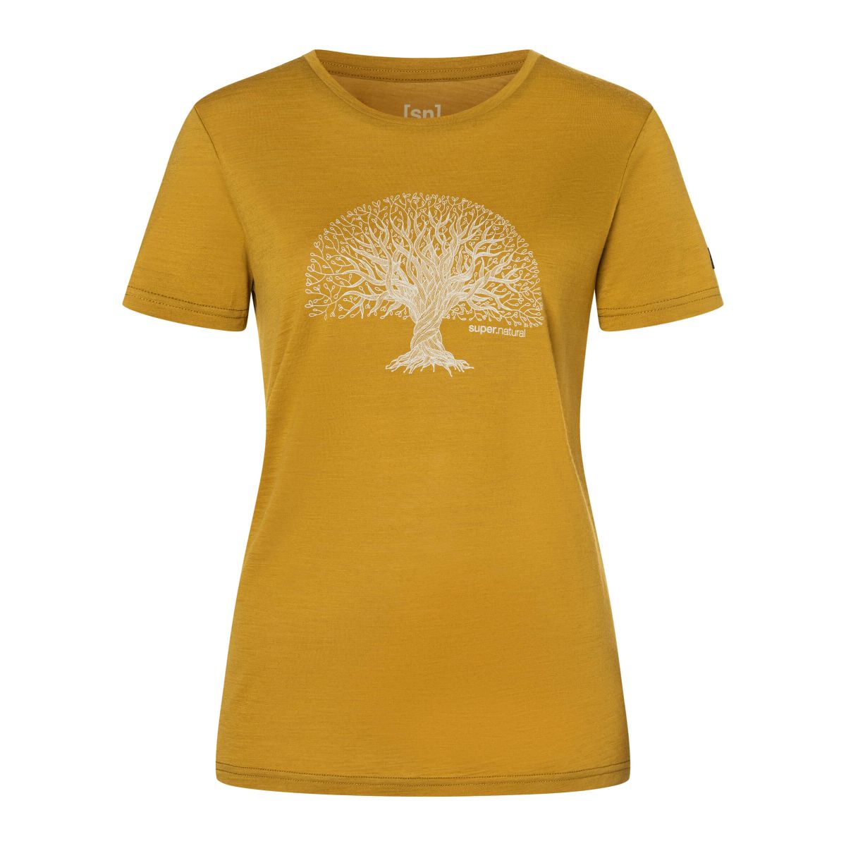 Super.Natural W Tree OF Knowledge Tee dried tobacco/white stone (48I) M SNWP0306648IM