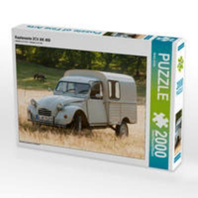 CALVENDO Puzzle Kastenente 2CV AK 400 2000 Teile Puzzle quer | 2000 Teile Lege-Größe 90 × 67 cm Foto-Puzzle für glückliche Stunden