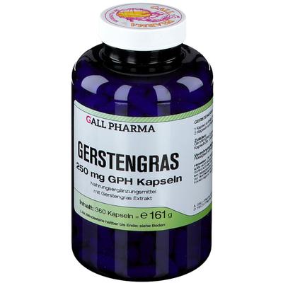 Gerstengras 250 mg GPH Kapseln 360 St