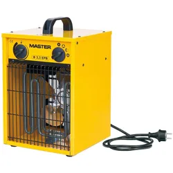 Master Elektrische Heater B3.3 - EPB - 3KW, Heizlüfter, Gelb