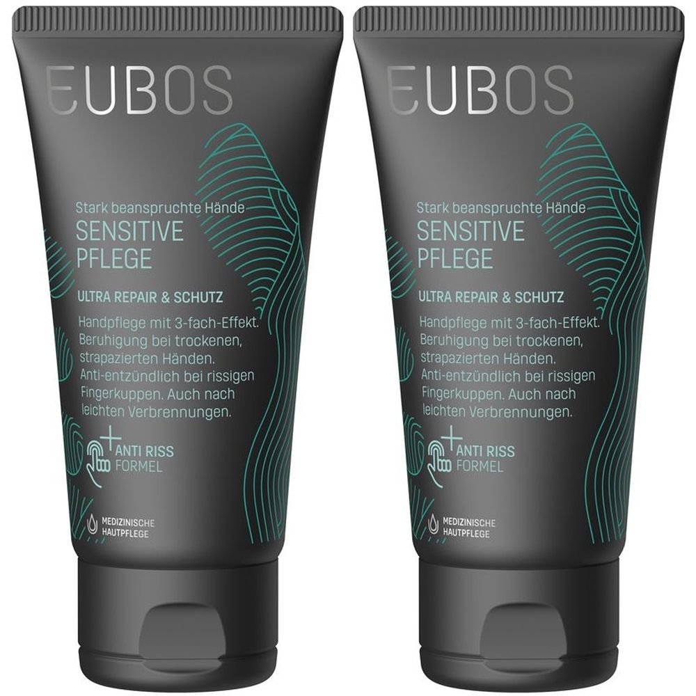 Eubos Sensitive Ultra Repair & Schutz Handcreme 2x 2x75 ml Creme