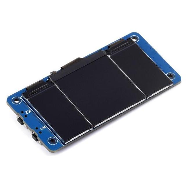 WaveShare Triple LCD screen HAT for Raspberry Pi (25586)