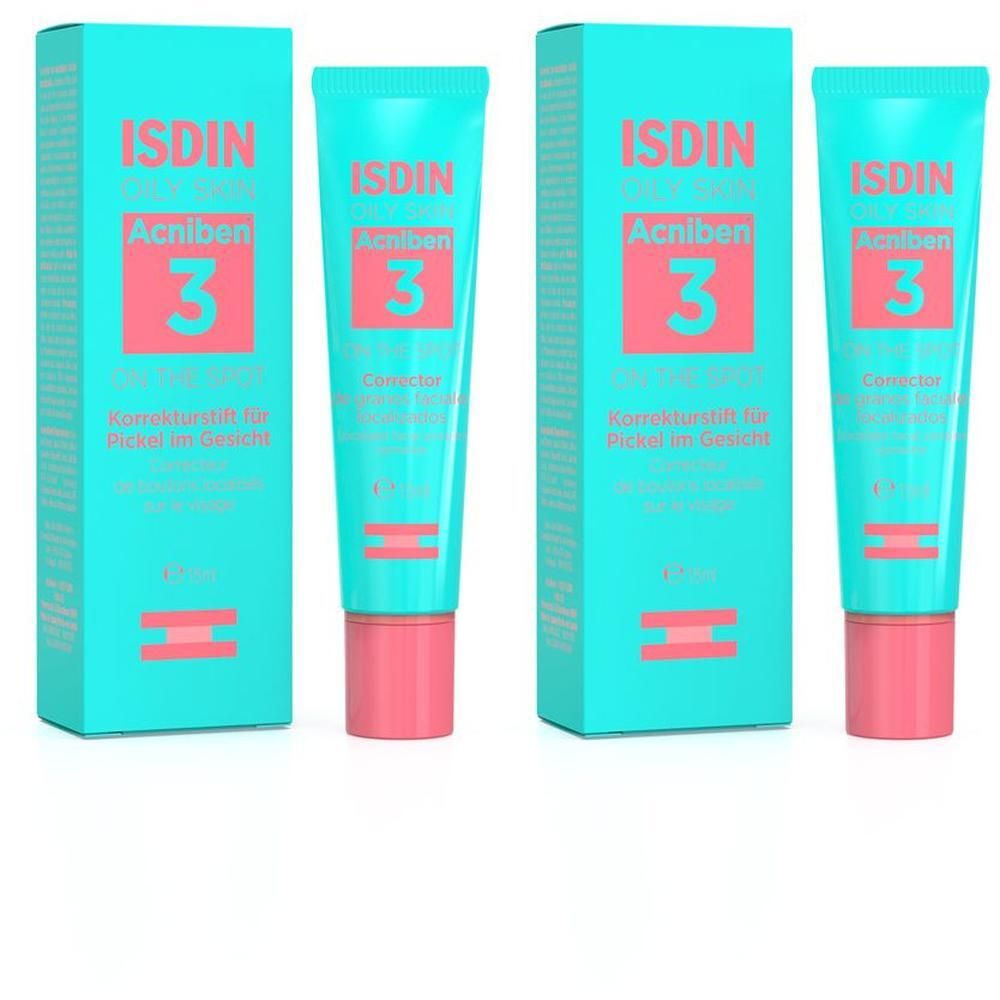 Isdin Acniben On the Spot Anti-Pickel Gel 2x 2x15 ml