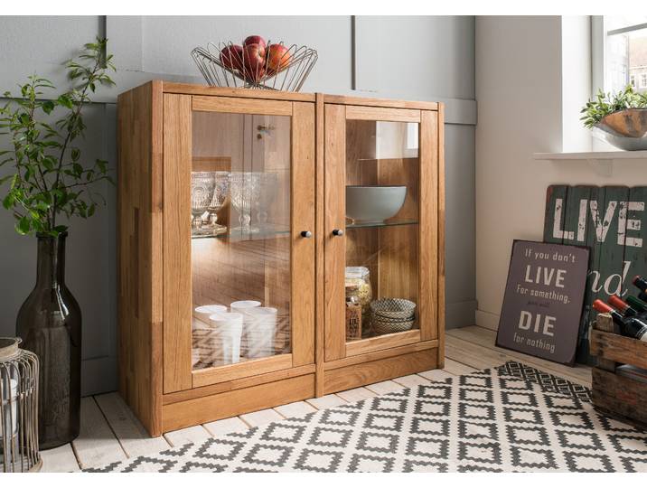 Highboard Knut in Eiche massiv – 3%-Vorkasse-Rabatt