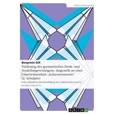 Förderung des geometrischen Denk- und Vorstellungsvermögens, dargestellt an einer Unterrichtseinheit 'Achsensymmetrie' (2. Schuljahr), Taschenbuch von